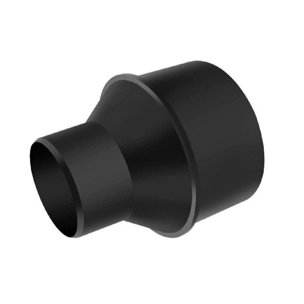POWERTEC 4-Inch Hose to 2-1/2 Inch Hose 70136 Cone Reducer